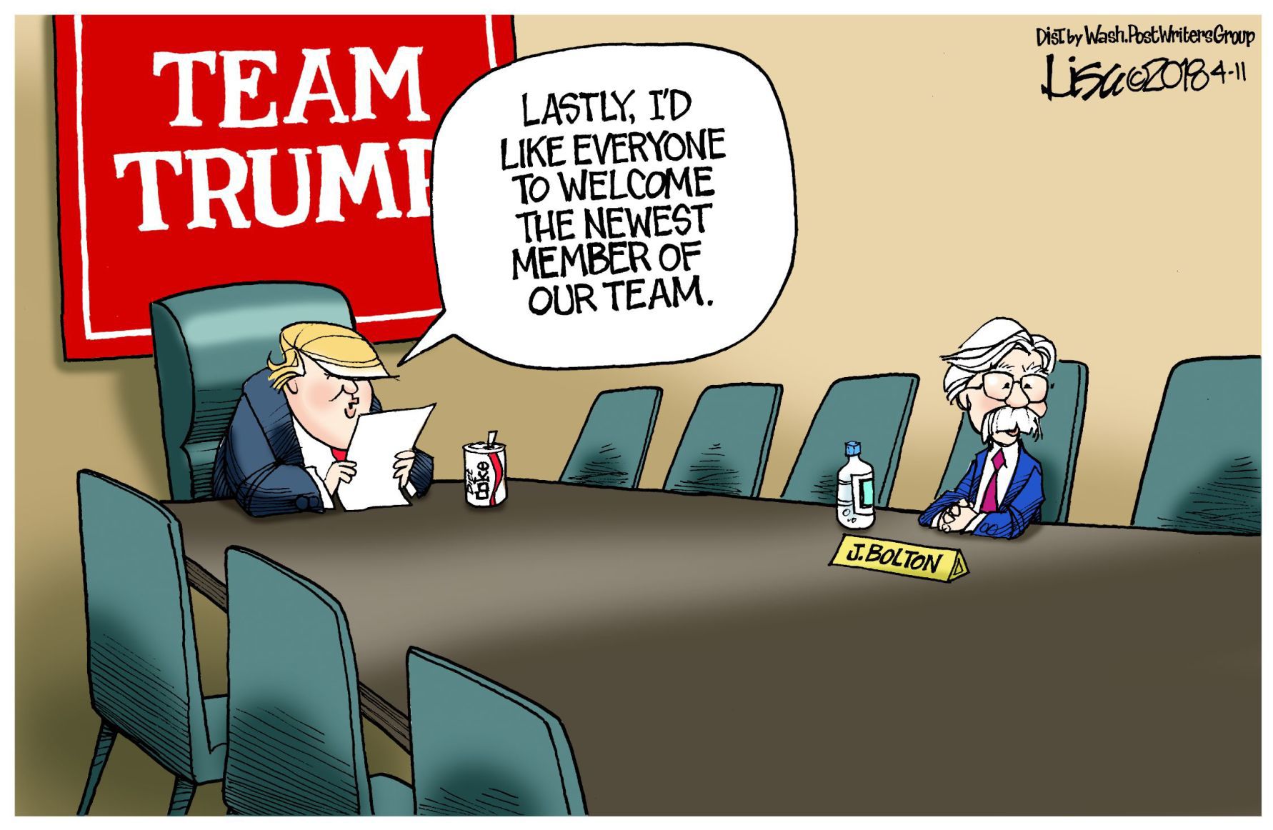 Lisa Benson cartoon